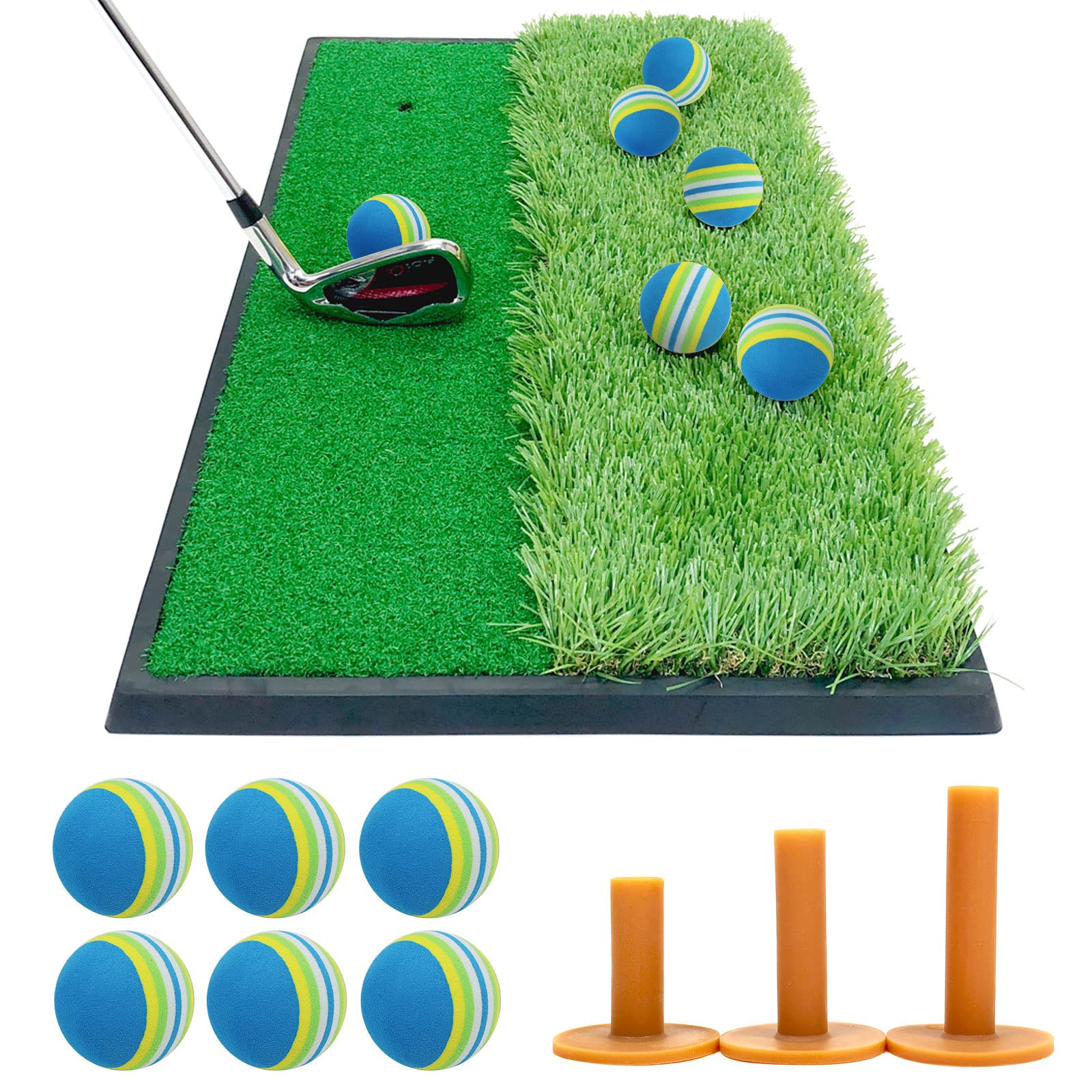 Golf Style Golf Mat, Golf, Practice, Mat, Swing Training, Practice Equipment, In