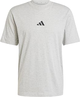 Adidas Men's Essentials Small Logo Single Jersey Tee