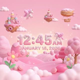 Pink Paradise – 4K Girly Wallpapers & Cute Animated Backgrounds | Pastel Vibes for Room Decor & Chill