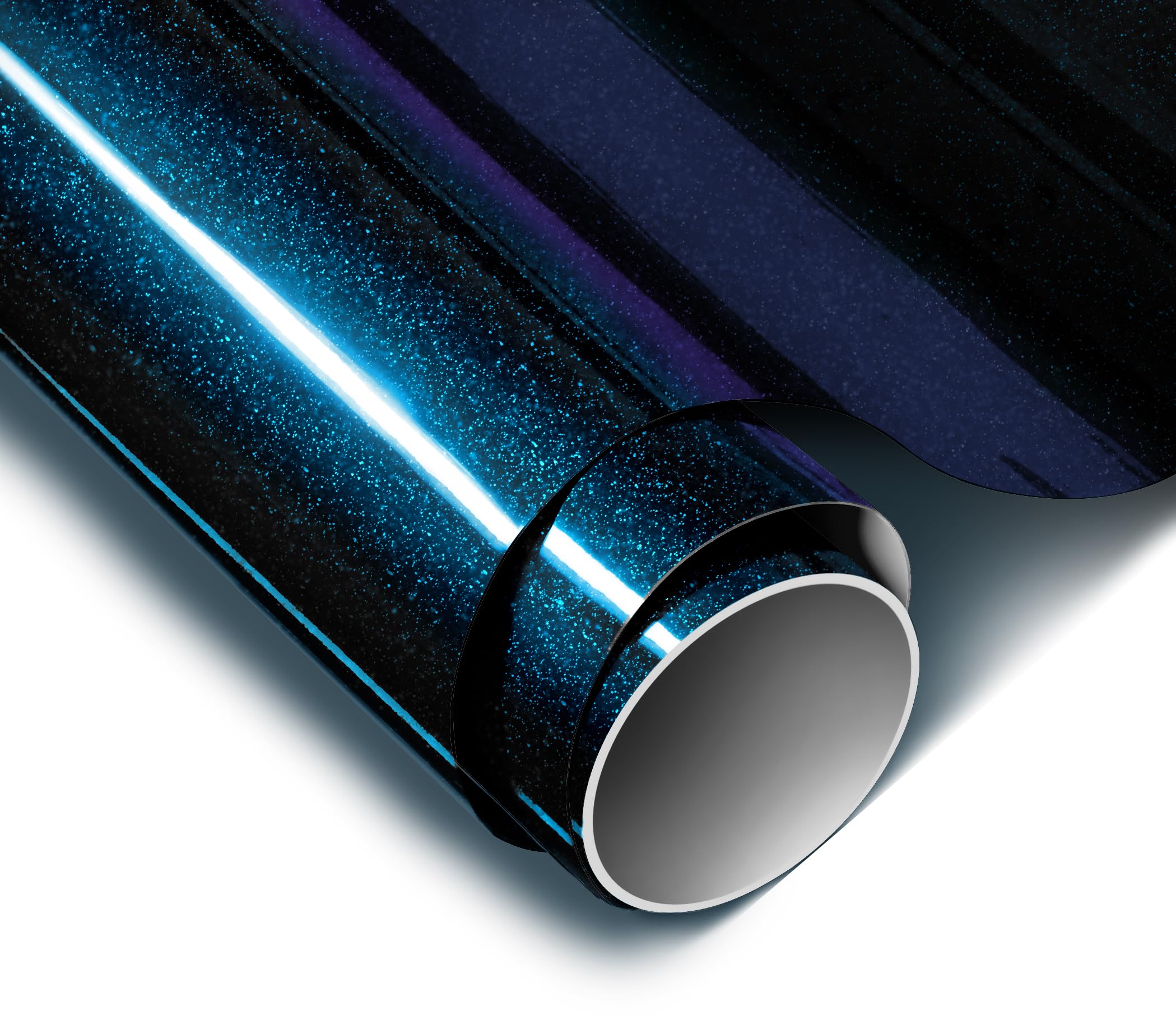 ColorFusion PPF by VViViD, Gloss Cosmic Blue Dry Apply PPF Vinyl Car Wrap Roll 1