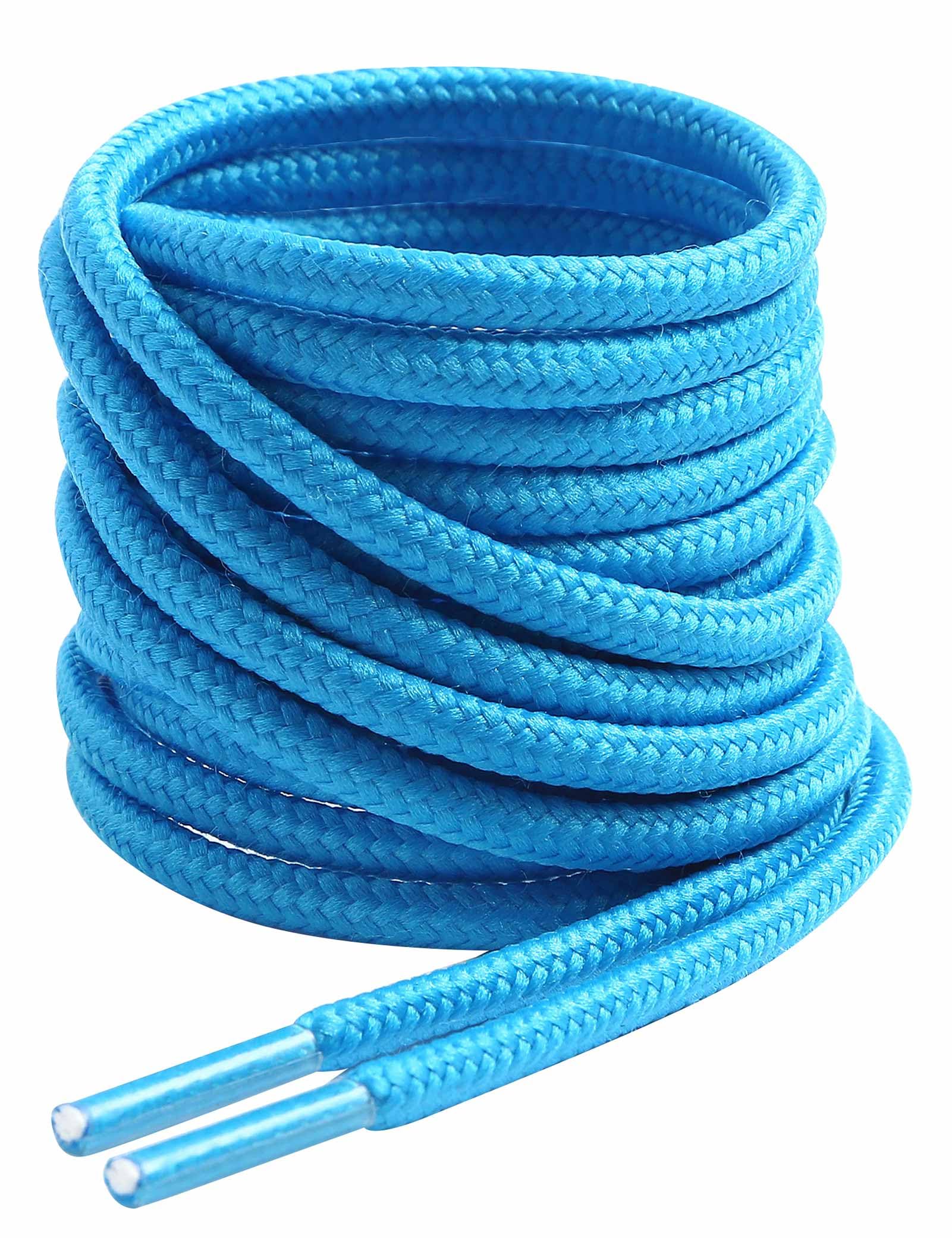 VSUDO Round Shoe Laces, Diameter 4 mm for Work Shoes, Shoelaces for Hiking/Safet