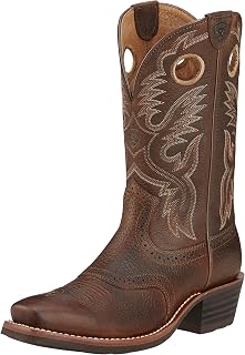 ARIAT mens Heritage Roughstock Square Toe Boot