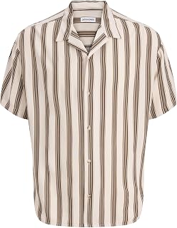 JACK & JONES Jjejeff Resort Stripe Men's S/S Sn T-Shirt