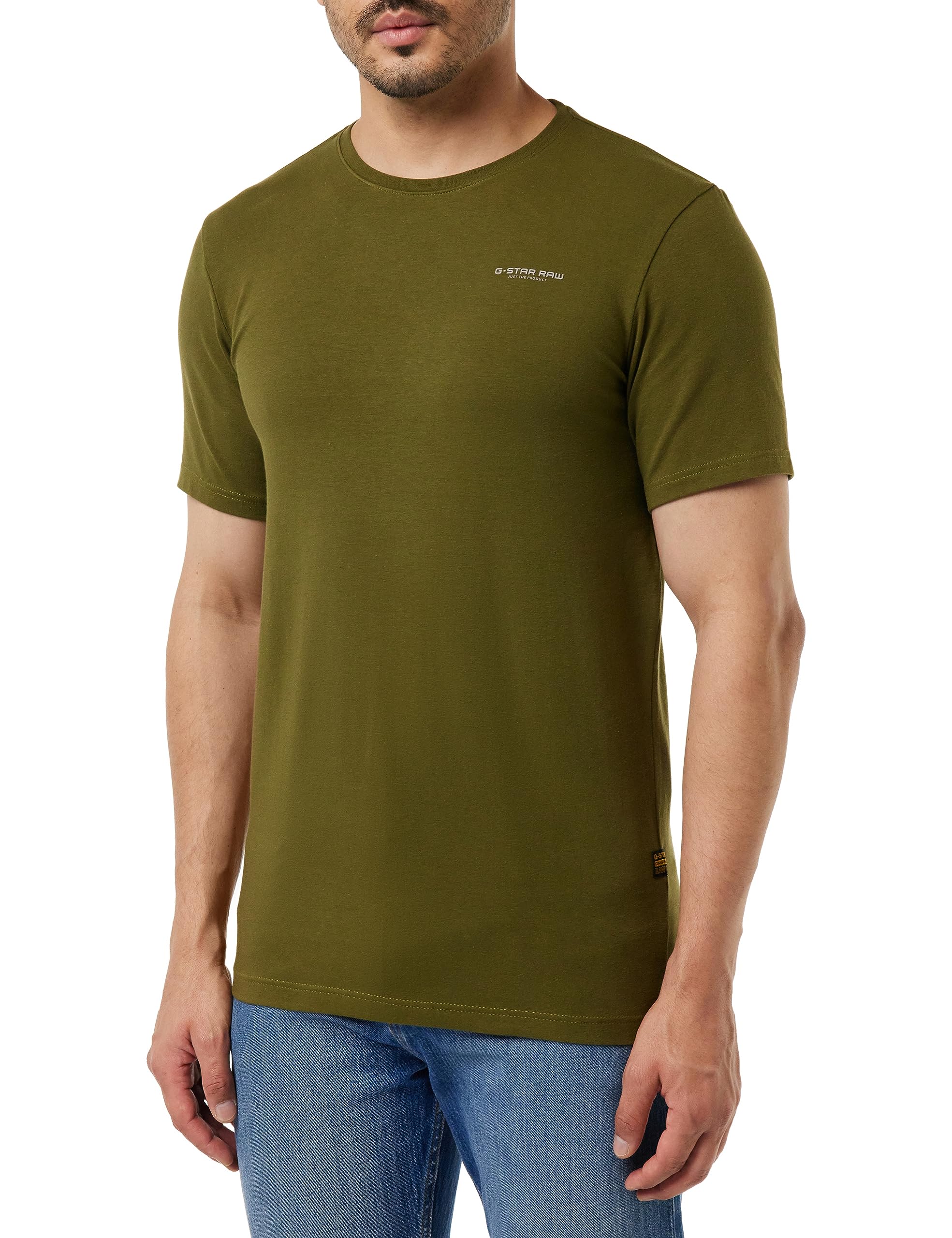 G-Star Slim Base T-Shirt Camiseta Hombre (Pack de 1)