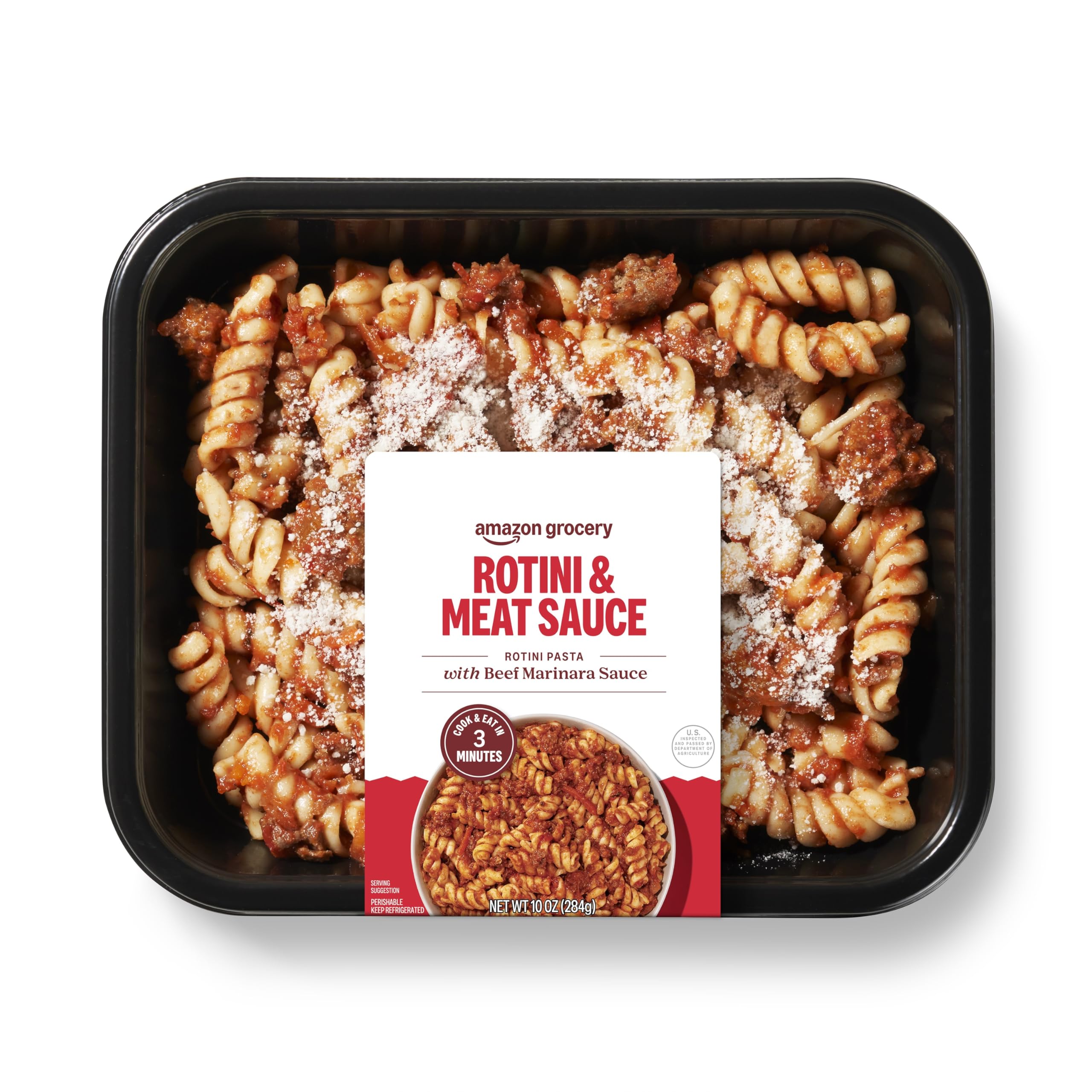 Amazon Grocery, Rotini & Meat Sauce, 10 Oz