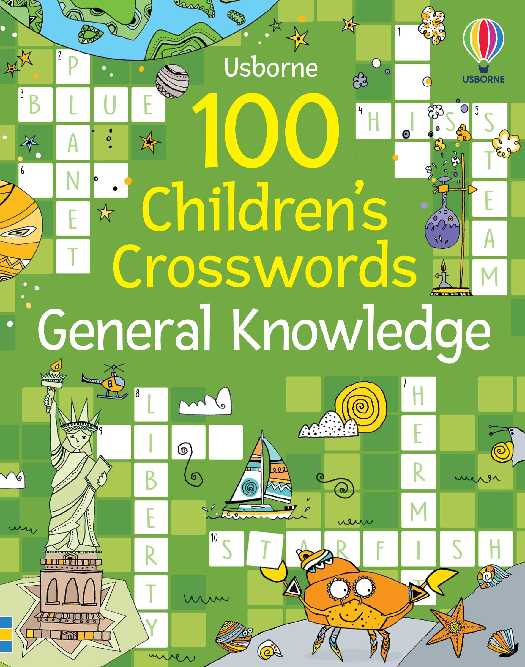 100 Children's Crosswords: General Knowledge (Puzzles, Crosswords and Wordsearch