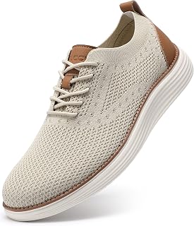 VILOCY Men's Casual Dress Sneakers Tennis Walking Shoes