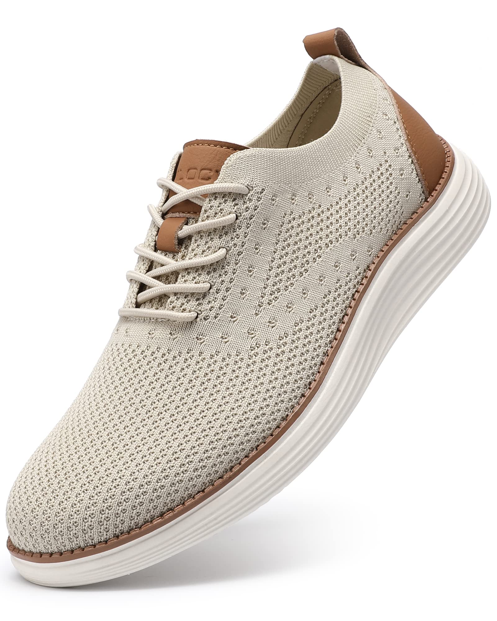 VILOCY Men's Casual Dress Sneakers Tennis Walking Shoes