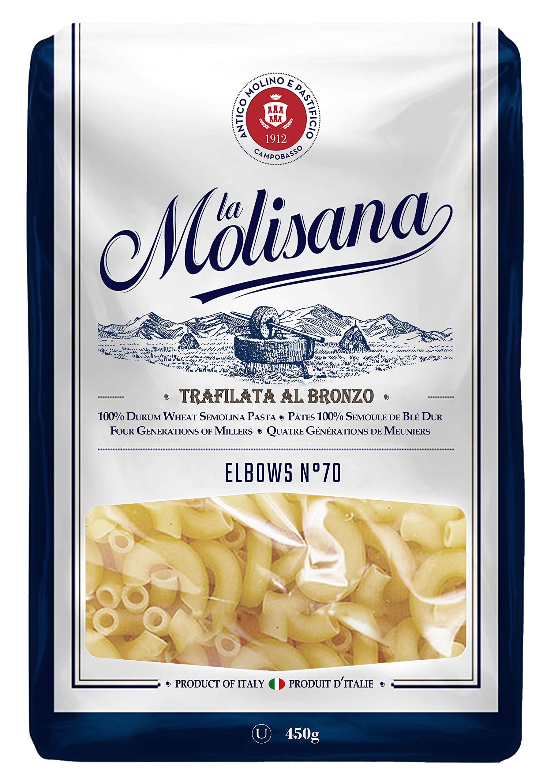 La Molisana Elbows (Coudes) N.70, 450g