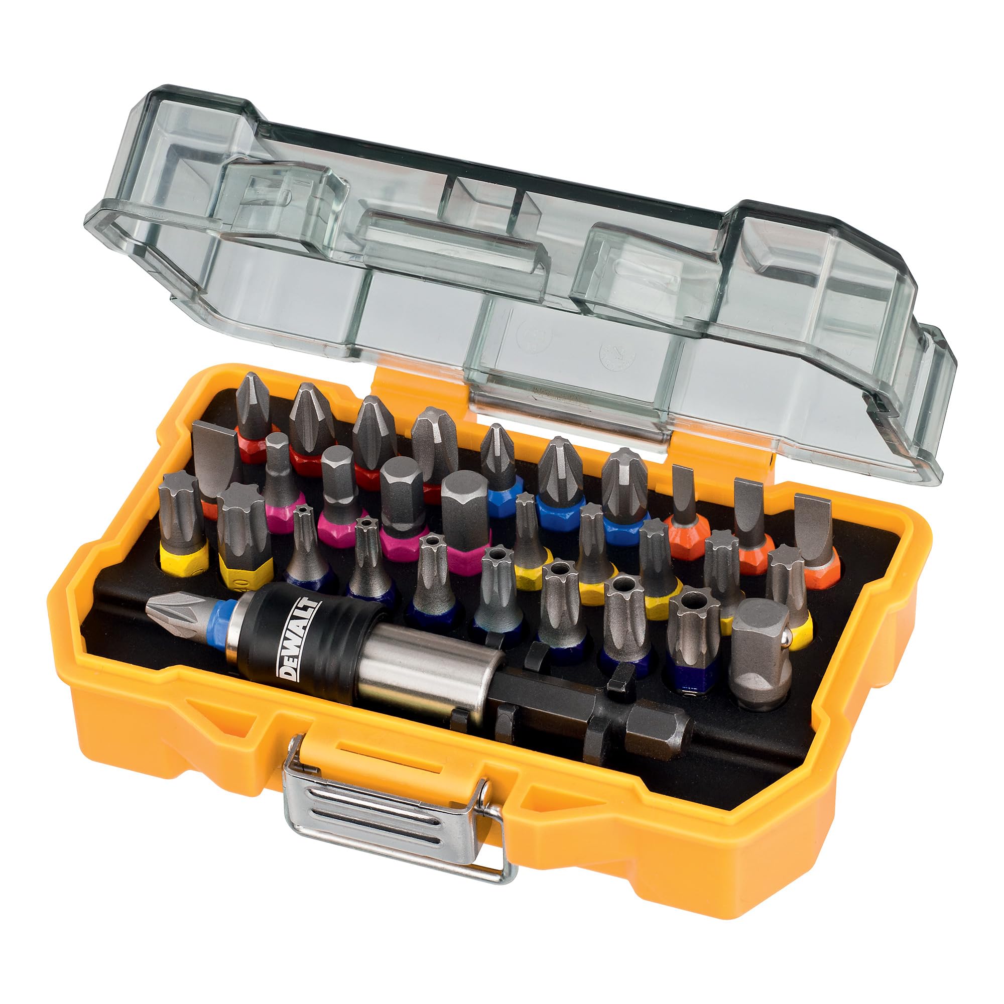 DEWALT XS Tough Case 25mm Screwdriving Set 32pc, DT7969-QZ | 32pc 25mm screwdriv