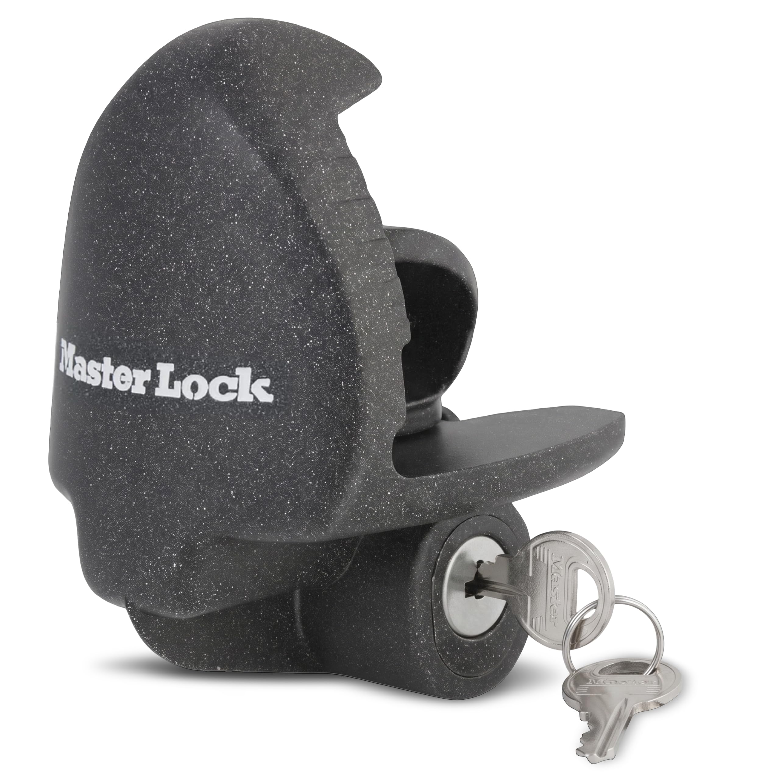 Master Lock Trailer Lock, Black Trailer Tongue Lock 379ATPY | Universal Trailer 