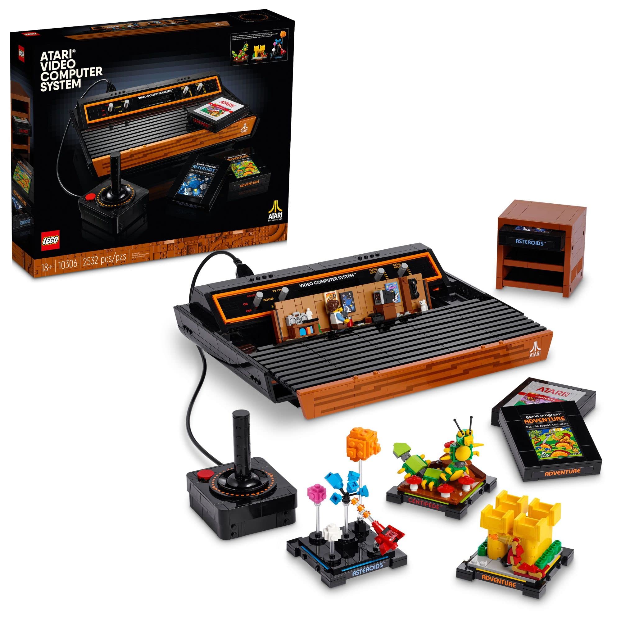 LEGO Atari 2600 Building Set 10306 - Retro Video Game Console and Gaming Cartrid