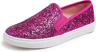 Feversole Women's Fashion Slip-On Sneaker Casual Flat Loafers, Fashion Slip-on Sneakers for Women Casual Flat Loafers