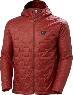 Helly Hansen Men's LIFALOFT Hooded Insulator Jacket, 180 Mars Red - Large