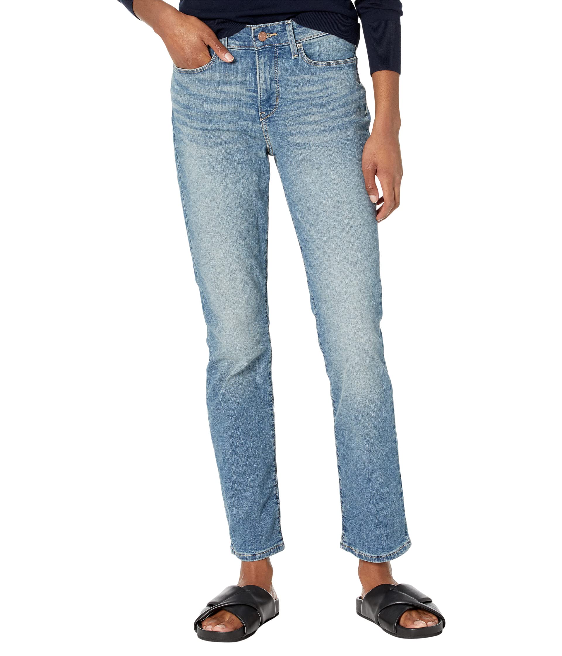 Levi Strauss Signature Gold - Totally Shaping Straight Jeans, Women's Jeans