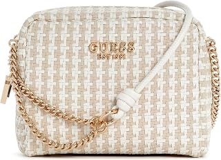 GUESS Mirema Camera Crossbody Bag White Multi