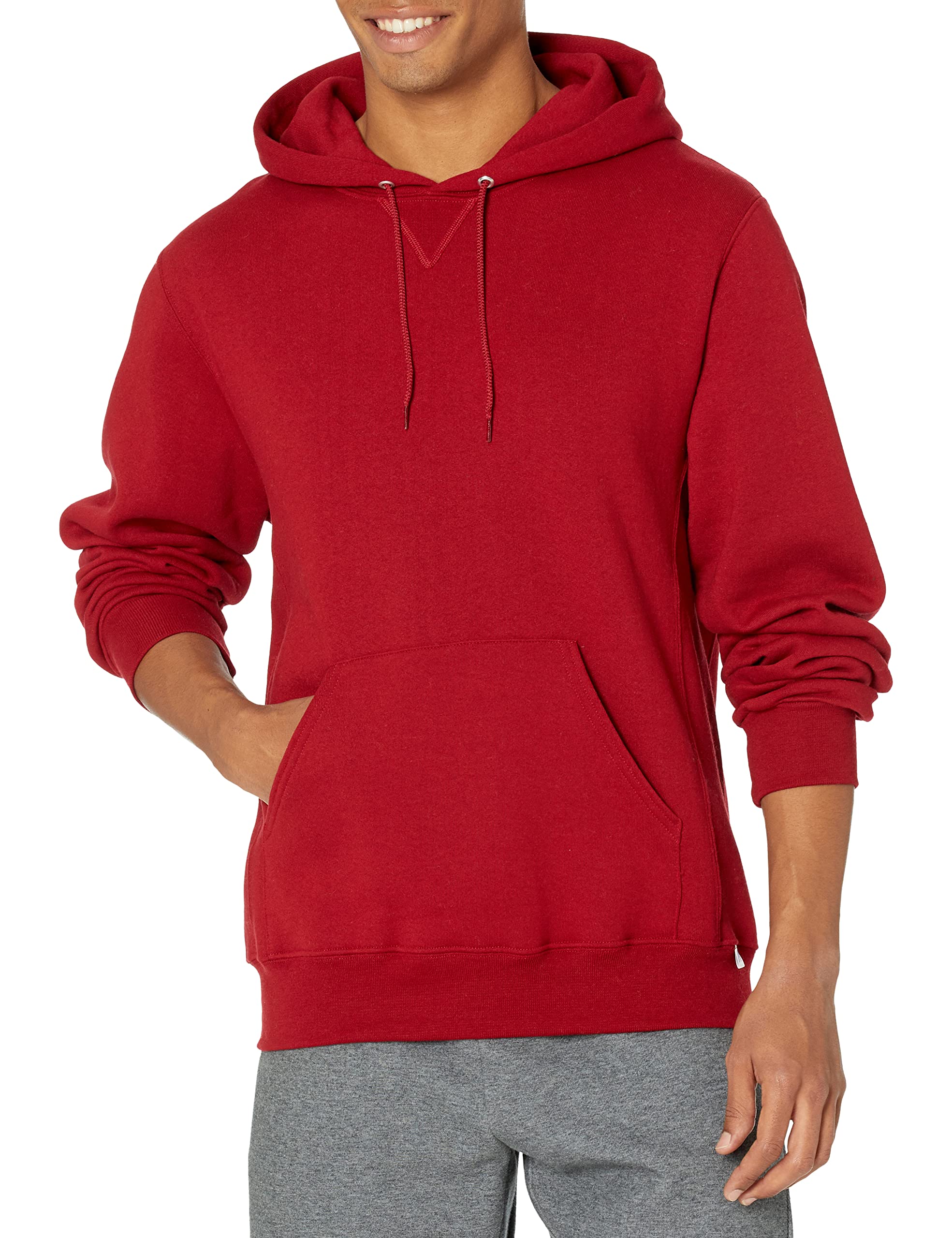 Russell Athletic mens Dri-power Fleece Hoodies, Moisture Wicking, Cotton Blend, 