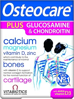 Osteocare 60 Vitabiotics Glucosamine and Chondroitin Tablets