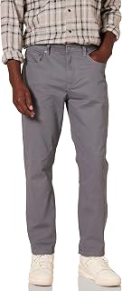 Amazon Essentials Mens 5 Pocket Stretch Twill Pant Sporty Cut (Available in Big & Tall)