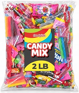 Candy Variety Pack, 2 LB Bulk Candy for Pinata Stuffers and Goodie Bags | Bulk Candy Individually Wrapped Candy Mix, Pinata Candy Bulk Assorted Candy