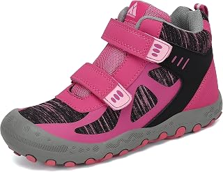 Mishansha Children's Hiking Shoes Non-Slip Mountain Trekking Shoes Size 7-5 UK