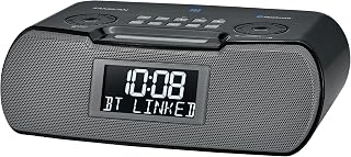 Sangean RCR-20 FM-RDS (RBDS) AM/Bluetooth/Aux-in/USB Charging Digital Tuning Clock Radio