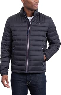 Tommy Hilfiger Ultra Loft Lightweight Compact Quilted Jacket (Standard and Large Size) Men's Down Alternative Coat (Pack of 1)