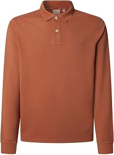 Pepe Jeans New Oliver Men's GD LS Polo Shirt (Pack of 1)