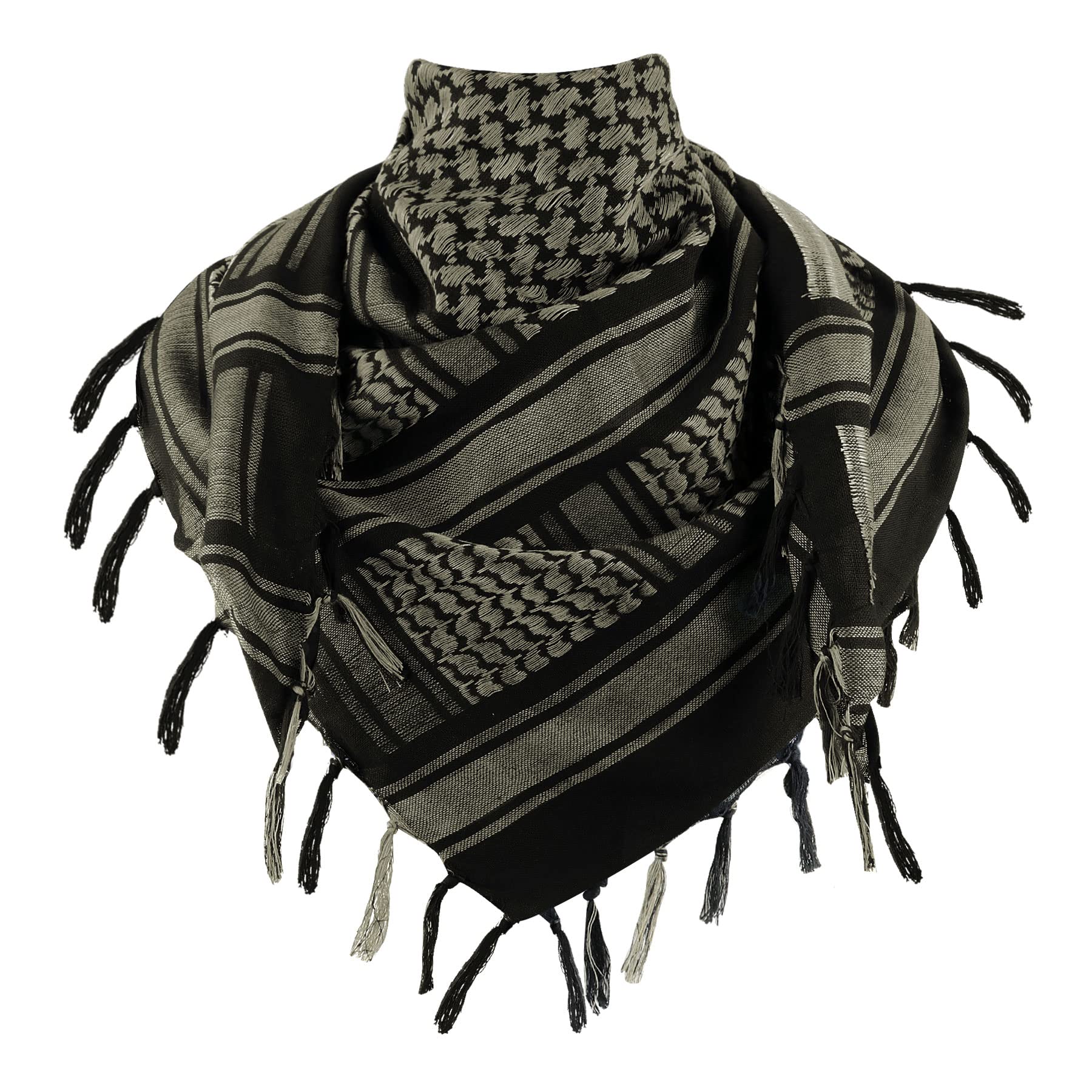Winter Scarf for Men - Mens Warm Soft Tartan Scarf Classical Cashmere Look Plaid
