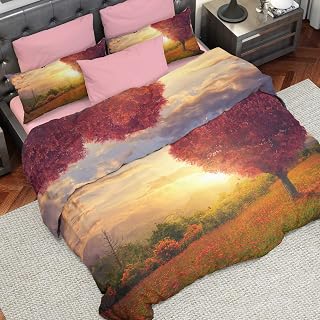 Petti, Artigiani Italiani - Duvets Covers, Bedding Sets , Single Size 155 x 200 Cm + 1 Pillow Case, 100 % Made in Italy