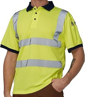 AYKRM Hi Vis Hi Viz Work Polo Shirt (XS-8XL)