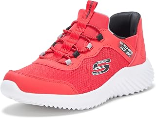 Skechers Bounder Brisk-Burst Boys' Slip In Trainers