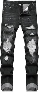 RXXKKK Men's Regular Slim Fit Jeans