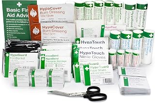 Safety First Aid Group First Aid Kit Refill Pack British Standard 8599 Compliant, Large 100+ Persons