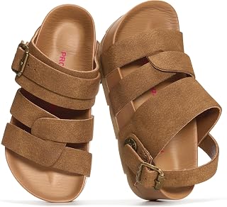Project Cloud Girls Sandals Adjustable Kids Sandals Wedge Sandals for Girls