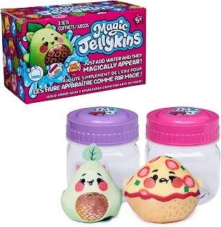 Magic Jellykins Water-Activated 3-Inch Surprise Toys 2-Pack | Global Trend Toy Provides Fun Surprise Unboxing and Collectability with Themed Waves; Sensory Details Encourage Tactile Play
