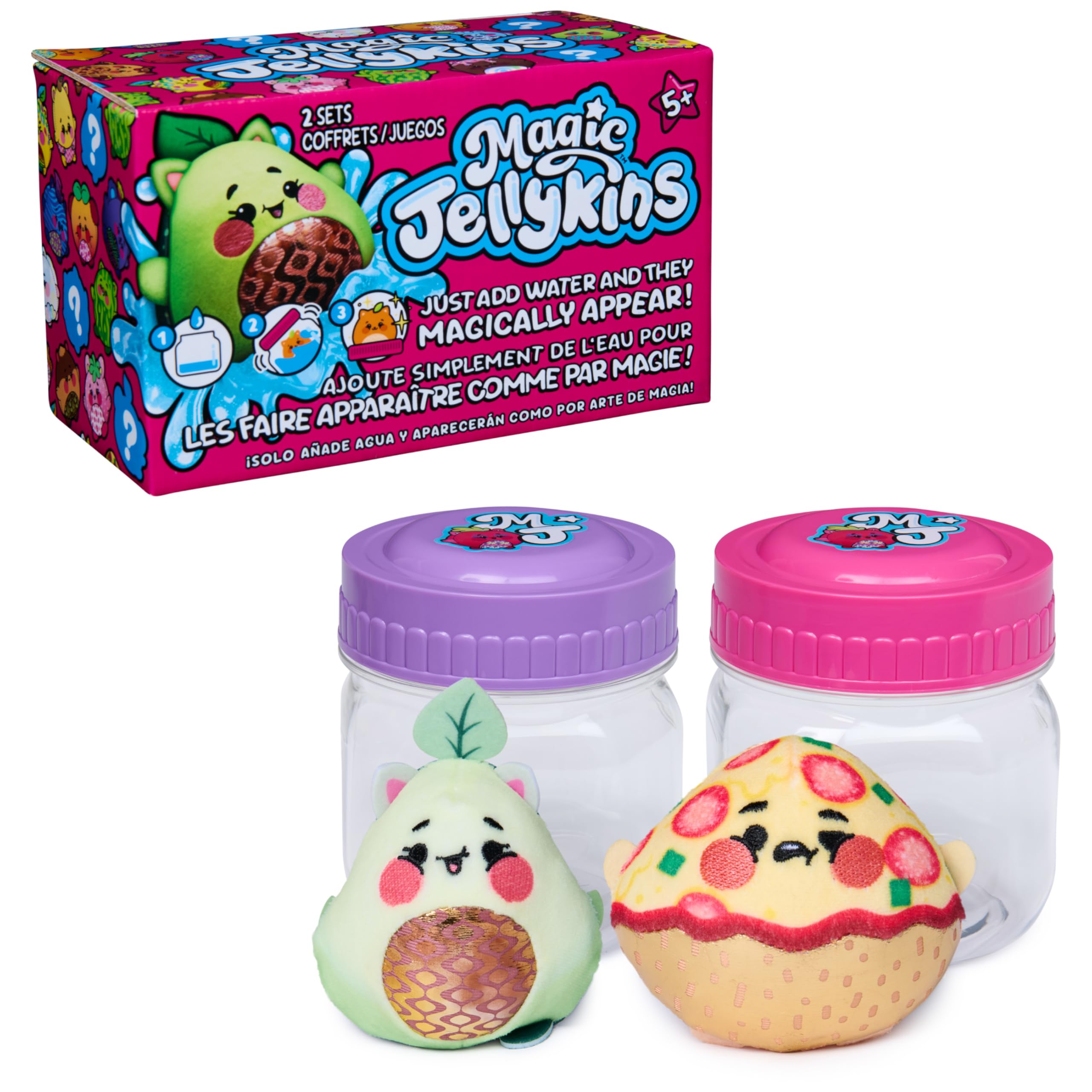 Magic Jellykins Water-Activated 3-Inch Surprise Toys 2-Pack | Global Trend Toy P
