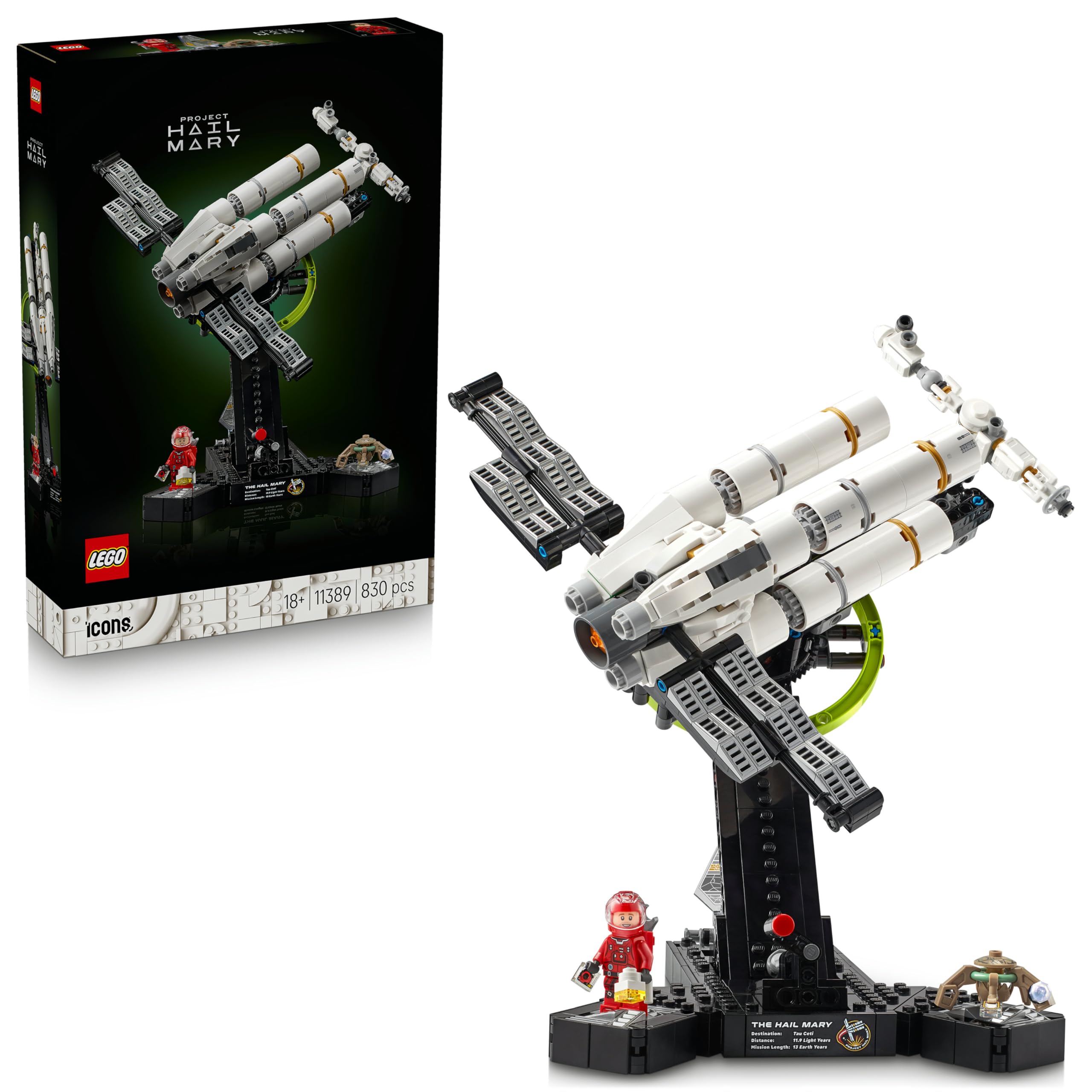 LEGO Icons Project Hail Mary 11389 | Set for Adults, Miniature Spaceship Model K