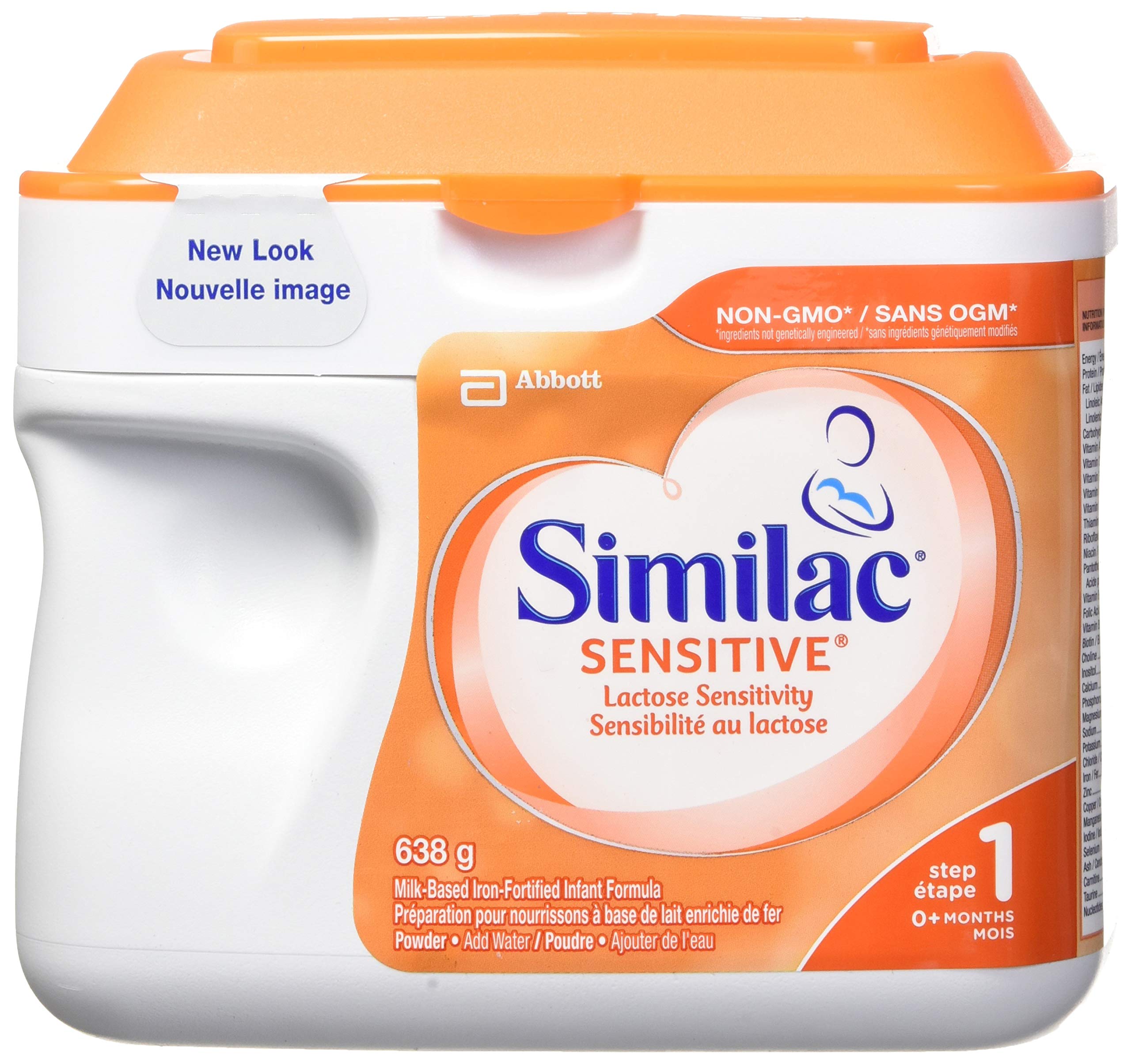 Similac Sensitive Lactose Sensitivity Non-gmo Baby Formula Powder, 0+ Months, Or