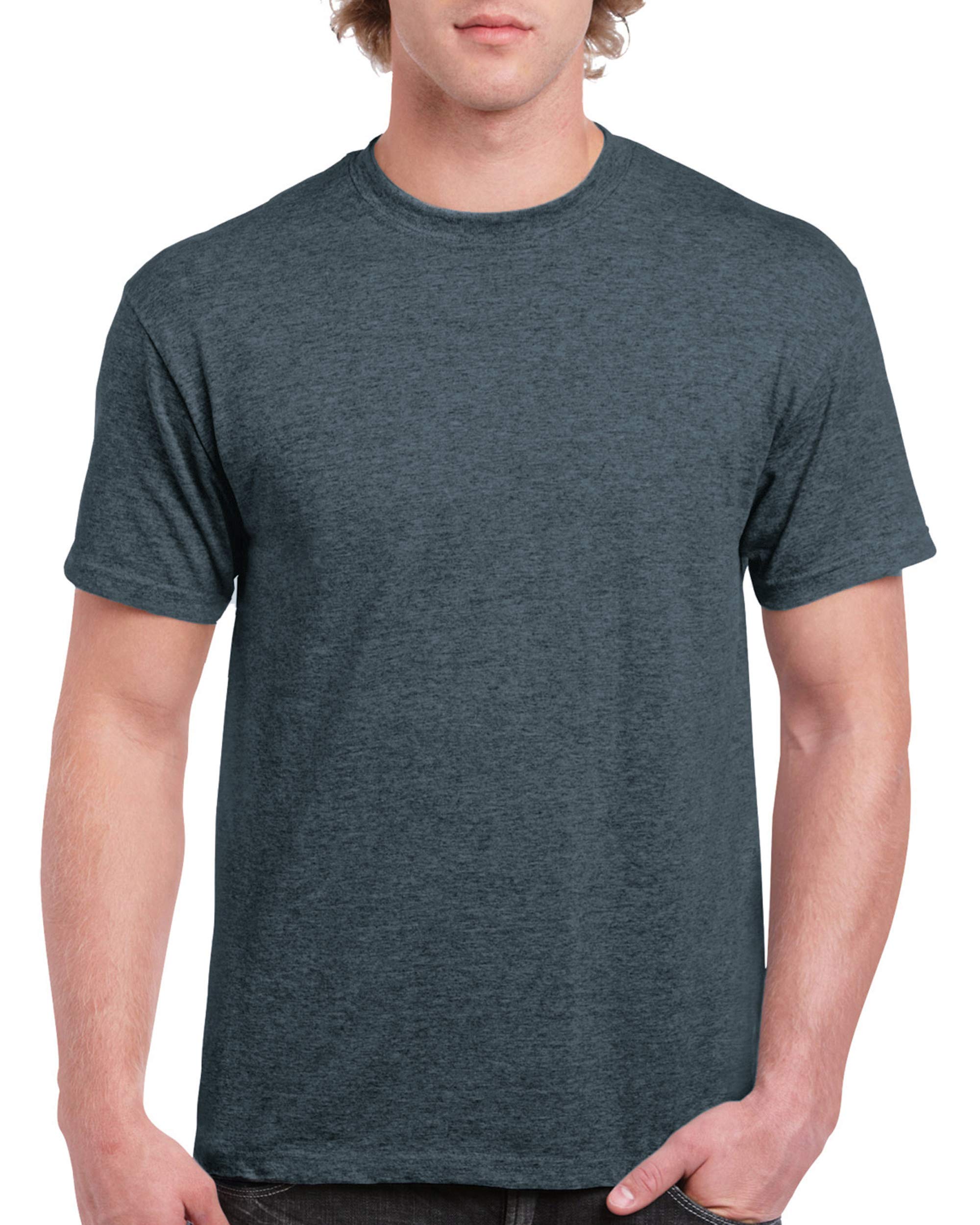 Gildan Men's Ultra Cotton Crew Neck Short Sleeved T Shirt Top Classic Item Men's