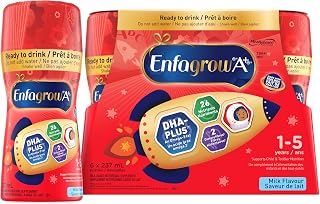 Enfagrow A+ Toddler Nutritional Drink, Milk Flavour, Ready to Drink, 6 x 237mL