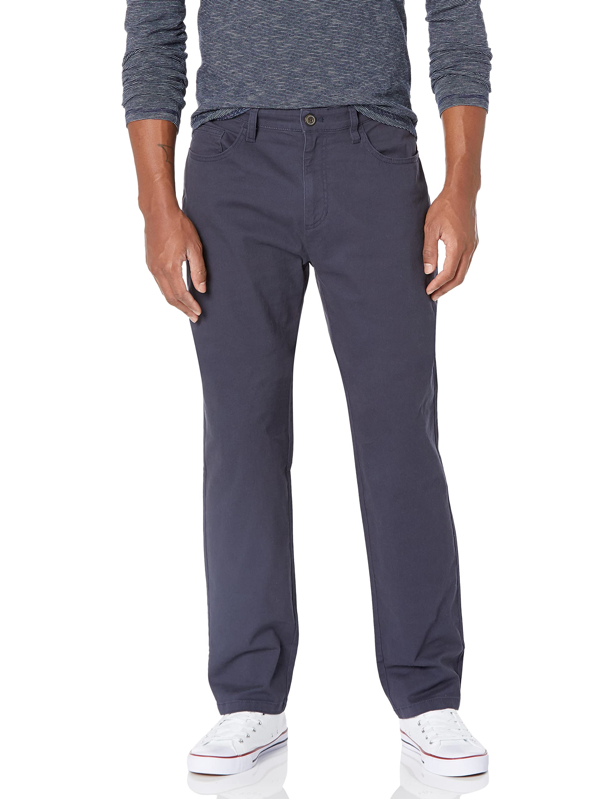 Amazon Essentials Mens Athletic-Fit 5-Pocket Comfort Stretch Chino Pant
