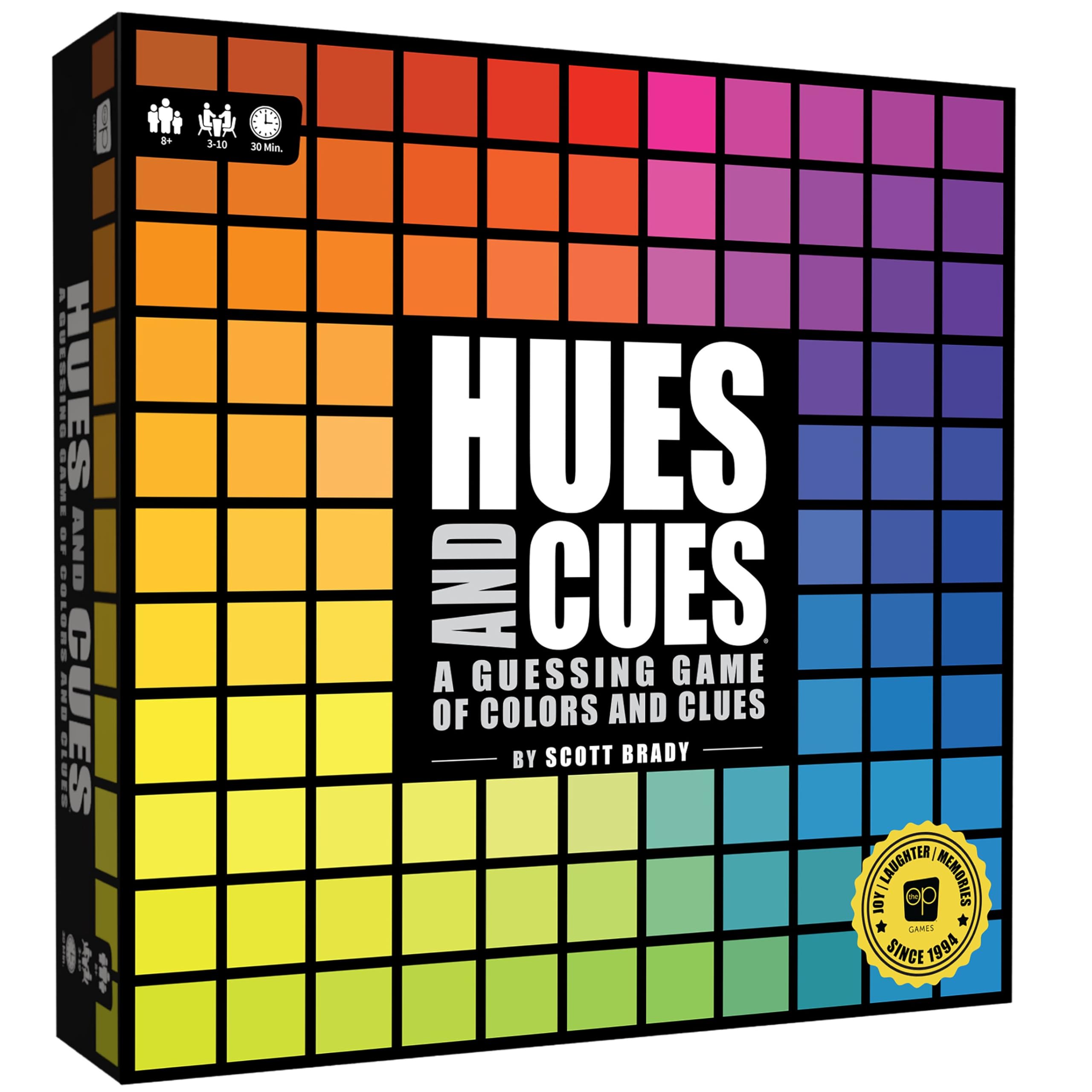 USAopoly | Hues and Cues | The Ultimate Colour Connection Board Game | 480 Diffe
