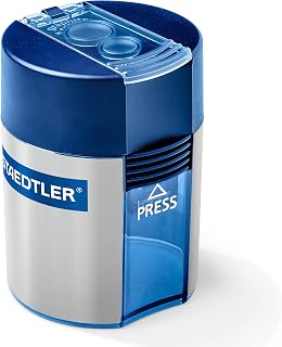 Staedtler Double-hole Tub Pencil Sharpener - 2 Hole(s) - Plastic