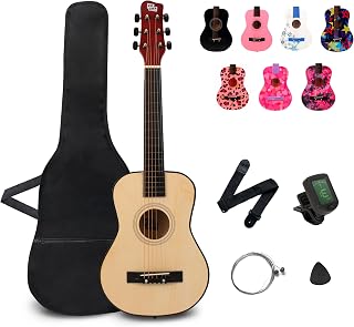 CB SKY 30-inch Junior (Natural)/Student Acoustic Guitar/Beginner/Kids musical instrument