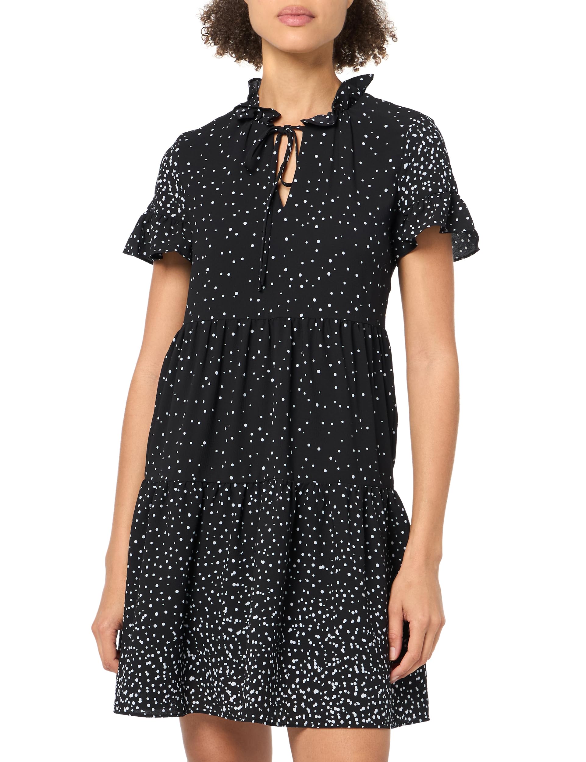 DKNY Sleeveless Mock Neck Dress Women's Dress