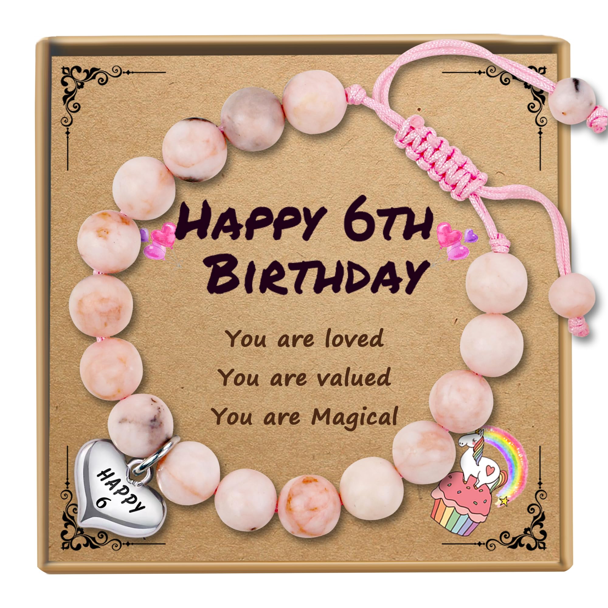 Sereney Birthday Gifts for Girls, 1-16 Year Old Girl Birthday Bracelet Gift | Ad