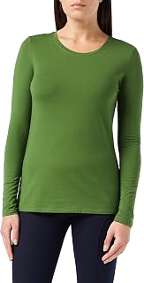 Amazon Essentials Women's Long Sleeve Round Neck T-Shirt, Classic Cut (Available in Plus Size)