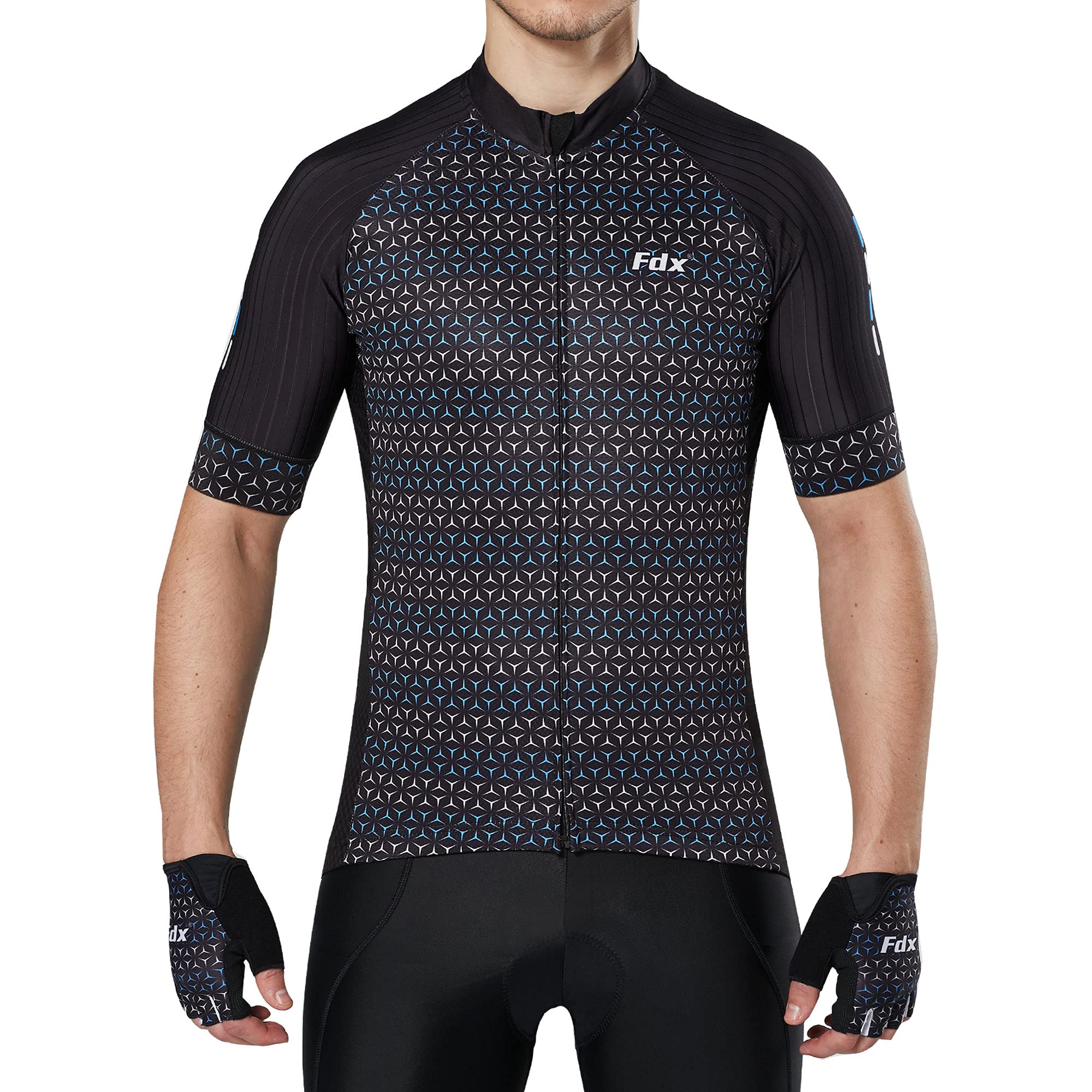 FDX Men's Limited Edition Road Cycling Jersey Short Sleeve Biking Tops