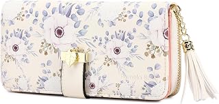 Pomelo Best RFID Wallet for Women Bifold Multi Card Slots Leather